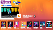 Risky Business on the Just Dance Now menu (2017 update, computer)