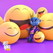 Chibi version promoting Just Dance Now