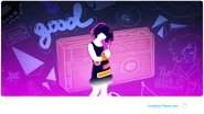 Just Dance 2022 loading screen