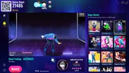 Good Feeling (Extreme Version) on the Just Dance Now menu (2024 update, computer)