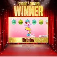 Award for "Favourite Choreo"