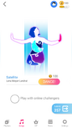 Just Dance Now coach selection screen (phone)