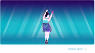 Glamorouscusto jd2019 load.png (517 KB) Just Dance 2019 loading screen