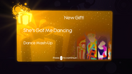 Just Dance 3 unlock notification (Wii/PS3)