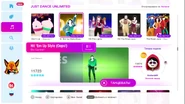 Hit ’Em Up Style (Oops!) on the Just Dance 2019 menu