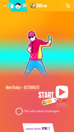 Just Dance Now coach selection screen (Extreme Version, outdated, phone)