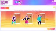 Just Dance Now coach selection screen (2020 update, computer)