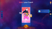 Just Dance 2024 Edition coach selection screen