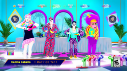 Don't Go Yet, Just Dance Wiki