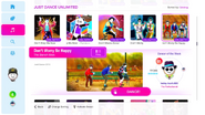 Don’t Worry Be Happy on the Just Dance 2019 menu