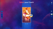 Just Dance 2024 Edition coach selection screen