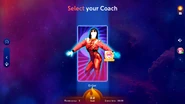 Just Dance 2024 Edition coach selection screen