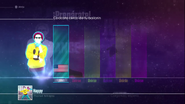 Just Dance 2016 coach selection screen