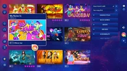 My Name Is on the Just Dance 2024 Edition menu