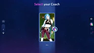 Just Dance 2023 Edition coach selection screen