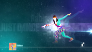 Just Dance 2016 loading screen (Latin Fitness Version, 8th-gen)