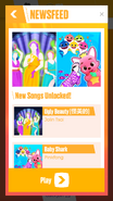 Just Dance Now release newsfeed (along with Ugly Beauty (​怪美的​))