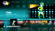 Boom on the Just Dance 2017 menu
