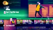 Cantfeelmyface jd2017 menu 8thgen.png (951 KB) Can’t Feel My Face on the Just Dance 2017 menu (8th-gen)