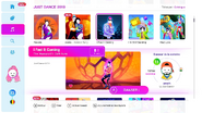 I Feel It Coming on the Just Dance 2019 menu (8th-gen)