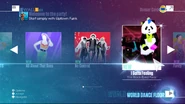 I Gotta Feeling on the Just Dance 2016 menu (7th-gen)