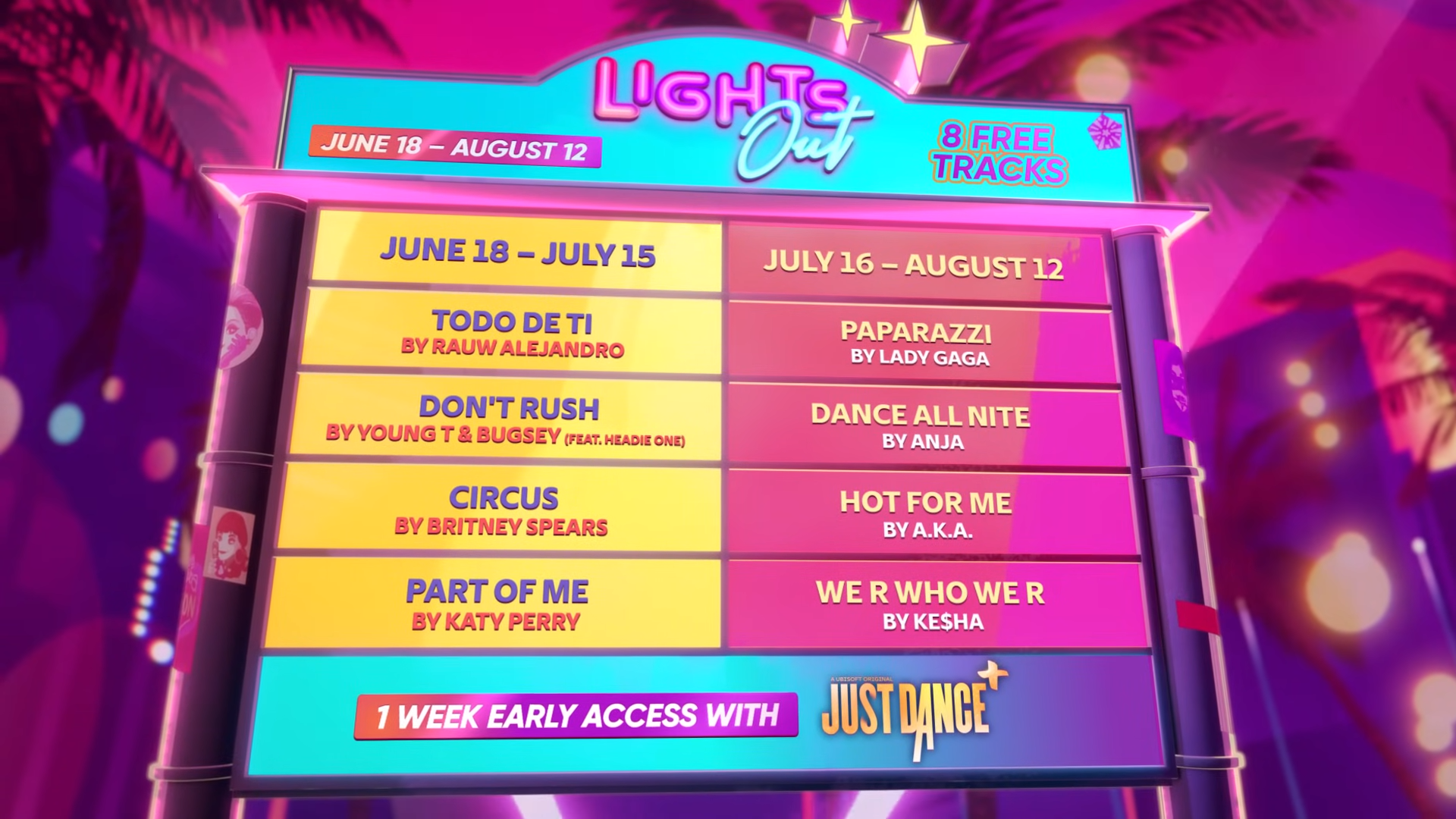 Season 3: Lights Out | Just Dance Wiki | Fandom