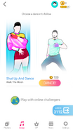 Just Dance Now coach selection screen (2020 update, phone)