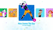 SpyKids jd2021 kids menu.png (1.29 MB) Here Comes The Spy on the Just Dance 2021 menu (Kids Mode)
