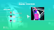 Just Dance 2020 routine selection screen