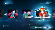 Funhouse on the Just Dance 2015 menu