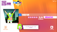 Just Dance Now scoring screen (updated)