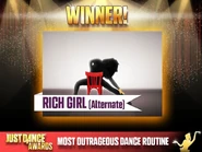 Richgirlalt jd award.jpg (61 KB) Award for "Most Outrageous Dance Routine"