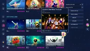 Another One Bites the Dust on the Just Dance 2023 Edition menu