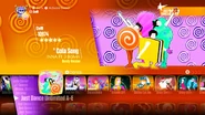 Cola Song (Candy Version) on the Just Dance 2018 menu