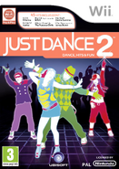 Paleta de Cores Beta da capa PAL do Just Dance 2