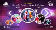 Kungfu jd2 menu.png (1.55 MB) Kung Fu Fighting (Dave Ruffy/Mark Wallis Remix) on the Just Dance 2 menu