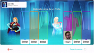 Just Dance 2020 coach selection screen (Classic)