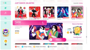 Teacher (Car Version) on the Just Dance 2020 menu