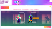 Just Dance Now coach selection screen (2020 update, computer)