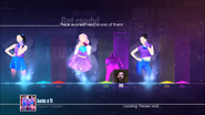 Just Dance 2016 coach selection screen (8th-gen, camera)