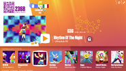 Rhythm of the Night on the Just Dance Now menu (2017 update, computer)