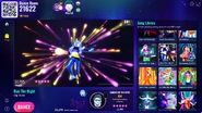 Run The Night on the Just Dance Now menu (2024 update, computer)
