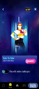 Just Dance Now coach selection screen (2024 update, phone)