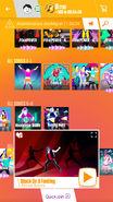 Stuck On A Feeling on the Just Dance Now menu (2017 update, phone)