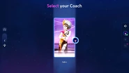 Just Dance 2023 Edition coach selection screen