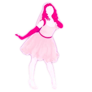 1º adesivo no Just Dance 2020