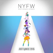 Chiffon on a New York Fashion Week-themed promotional image (along with Cat, You Spin Me Round (Like a Record), Claire Obscure, and Summer)