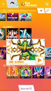 OMG (Extreme Version) on the Just Dance Now menu (2017 update, phone)