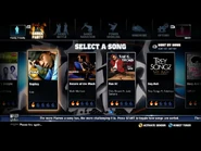 Replay on The Hip Hop Dance Experience menu (Xbox 360)