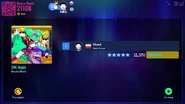 Just Dance Now scoring screen (2024 update)